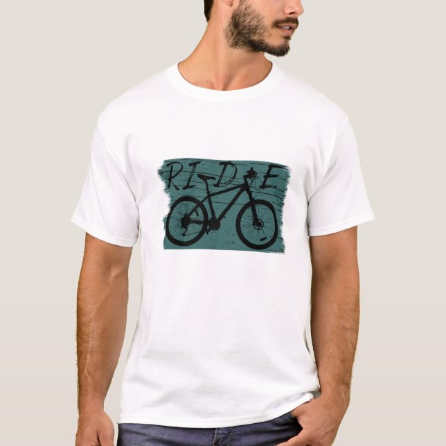 T-shirt VTT vintage (Devant)