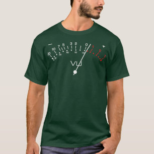 T-shirt VU Meter Sound Engineer DJ Hi Fi Analog Audio