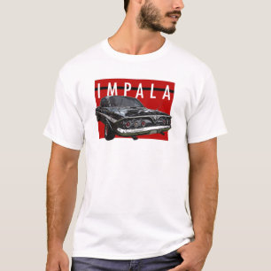 T-shirt Vue 1961 d'arrière supérieur de bulle d'impala de