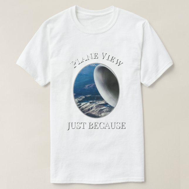 T-shirt            Vue aérienne                         (Design devant)