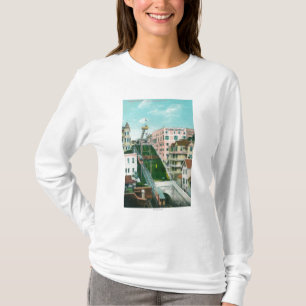 T-shirt Vue aérienne de chariot à vol d'anges