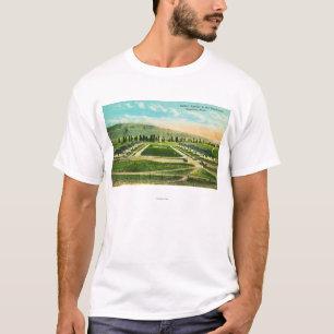 T-shirt Vue aérienne de l'agence indienne