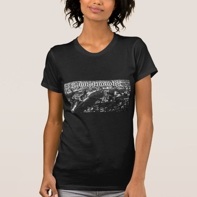 T-shirt Vue aérienne de Londres (Devant)