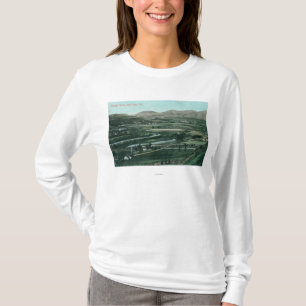 T-shirt Vue aérienne de mission ValleySan Diego, CA