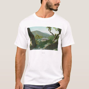 T-shirt Vue aérienne d'hôtel Médicale de ressorts de
