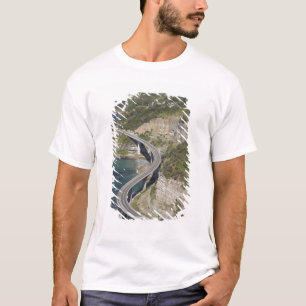 T-shirt Vue aérienne du pont Sea Cliff près de Wollongon
