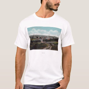 T-shirt Vue aérienne du TownDallas, OU