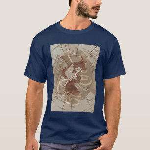 T-shirt vue artistique de site d'active de ribosome