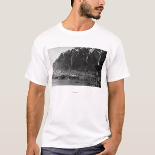 T-shirt Vue de bord de mer photographie de Juneau, Alaska