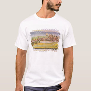 T-shirt Vue de Bourges et de l'université