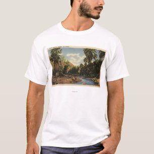 T-shirt Vue de canyon de Palm Springs