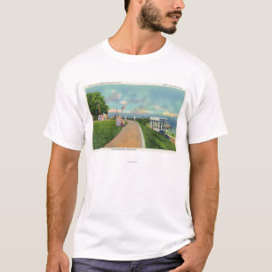 T-shirt Vue de colline de Coles de la promenade