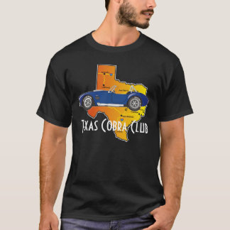 T-shirt Vue de côté, club de cobra du Texas avec l'état