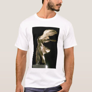 T-shirt Vue de côté de la victoire de Samothrace (Parian