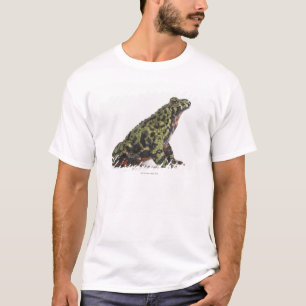 T-shirt Vue de côté d'un crapaud gonflé par feu orienta