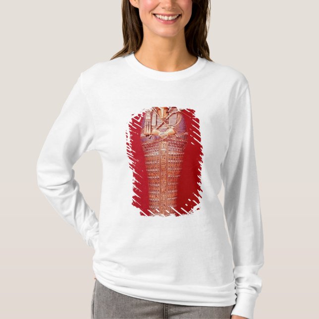 T-shirt Vue de face d'un des cercueils canopic (Devant)