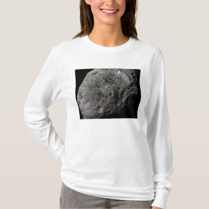 T-shirt vue de Faux-couleur de la lune Hyperion de Saturn