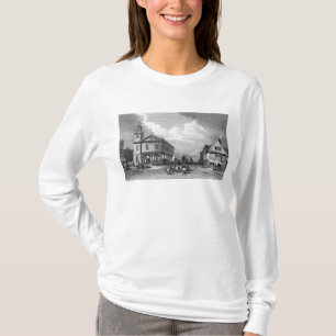 T-shirt Vue de Faversham, Kent, 1832