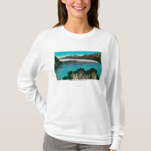 T-shirt Vue de glacier de Harding dans la baie de