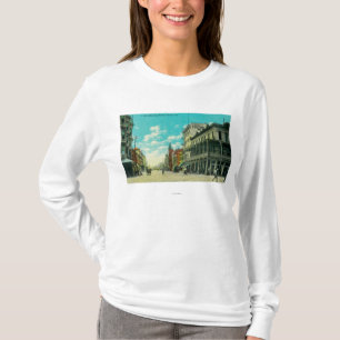 T-shirt Vue de J et de rue CornerFresno, CA de Mariposa