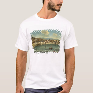 T-shirt Vue de la baie de Naples de la baie de Chiaia (