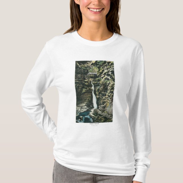 T-shirt Vue de la cascade centrale (Devant)
