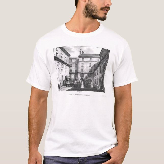 T-shirt Vue de la cour des femmes (Devant)