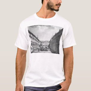 T-shirt Vue de la cour des hommes chez le Conciergerie