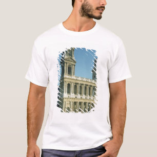 T-shirt Vue de la façade de l'église de