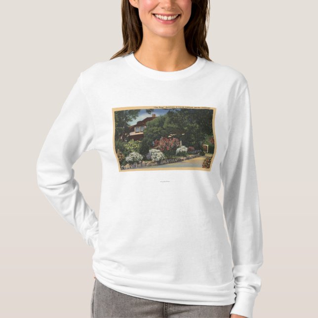 T-shirt Vue "de la ferme," la Chambre de Carole Lombard (Devant)