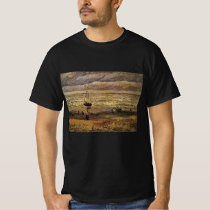 T-shirt Vue de la mer à Scheveningen par Vincent van Gogh