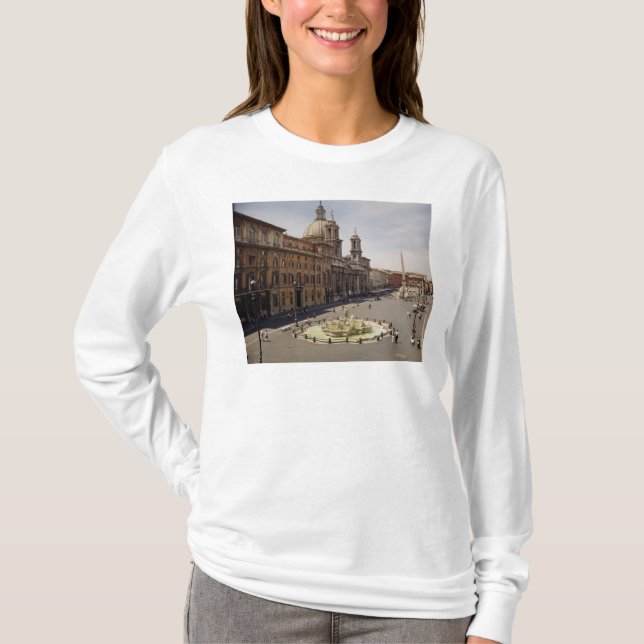 T-shirt Vue de la place (Devant)