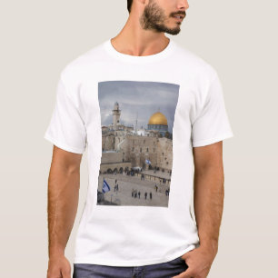 T-shirt Vue de la place du Mur occidental, fin d'après-mid