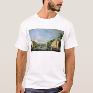 T-shirt Vue de la rivière de Fontanka à St Petersburg