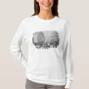 T-shirt Vue de la route de cour de Tottenham, c.1885