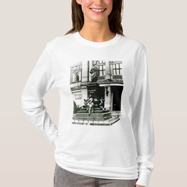 T-shirt Vue de la statue de Mendelssohn (Devant)