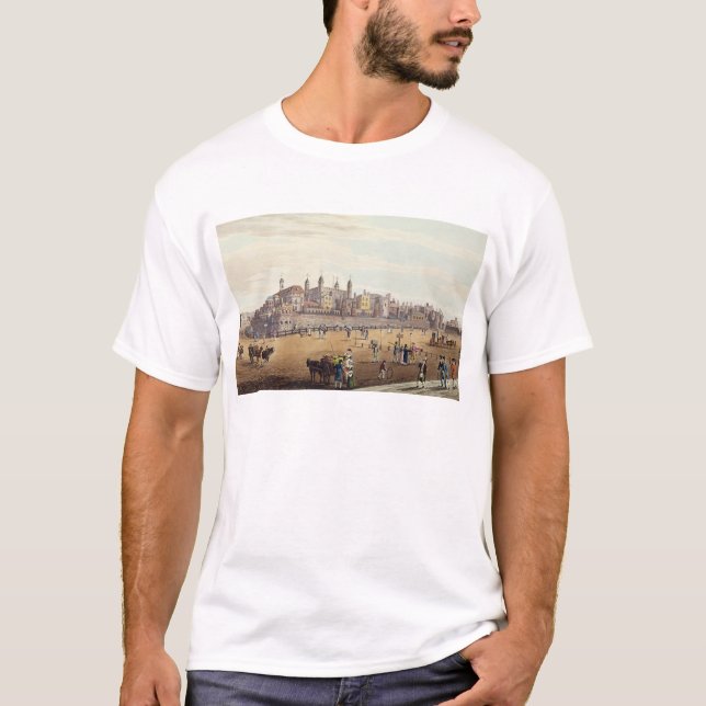 T-shirt Vue de la tour de Londres (Devant)