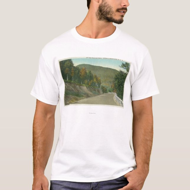 T-shirt Vue de la traînée de Mohican (Devant)