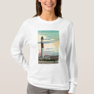 T-shirt Vue de la ville d'Absecon LighthouseAtlantic, NJ
