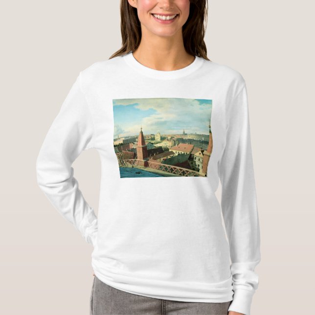 T-shirt Vue de la ville de Berlin avec le musée d'Altes (Devant)