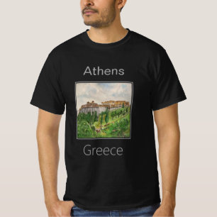 T-shirt Vue de l'Acropole depuis le bas, Athènes, Grèce