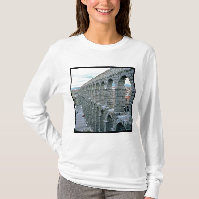 T-shirt Vue de l'aqueduc romain datant probablement (Devant)