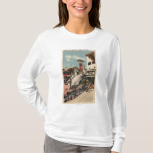 T-shirt Vue de l'auberge de mission et de la cour