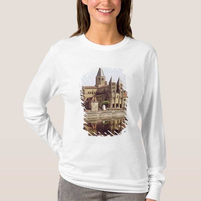 T-shirt Vue de l'église de Notre-Dame (Devant)
