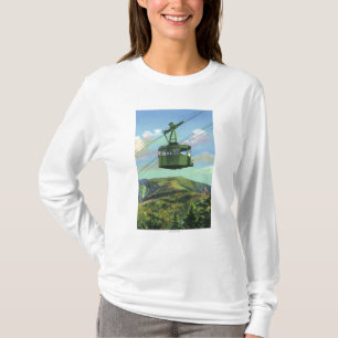 T-shirt Vue de monter de tram de Mt de canon