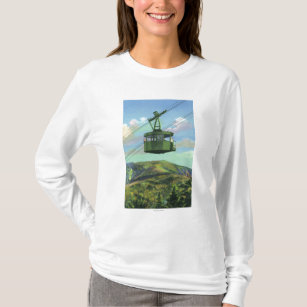 T-shirt Vue de monter de tram de Mt de canon