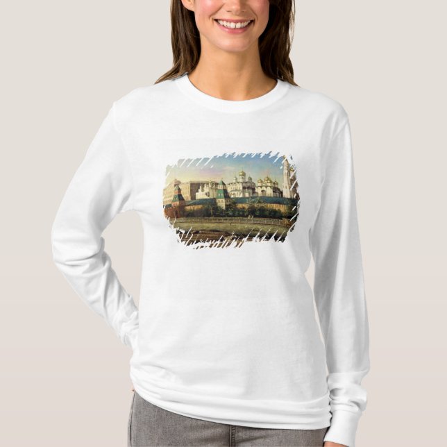 T-shirt Vue de Moscou Kremlin du remblai (Devant)
