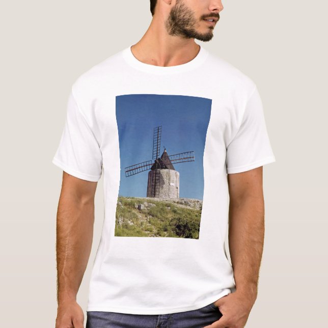 T-shirt Vue de Moulin de Daudet (Devant)