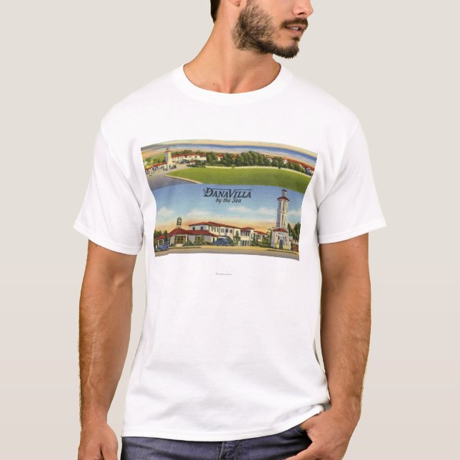 T-shirt Vue de Par-le-Mer de villa de Dana (Devant)