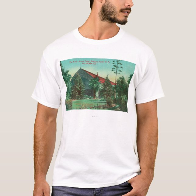 T-shirt Vue de parc de dépôt d'arcade de PS rr (Devant)